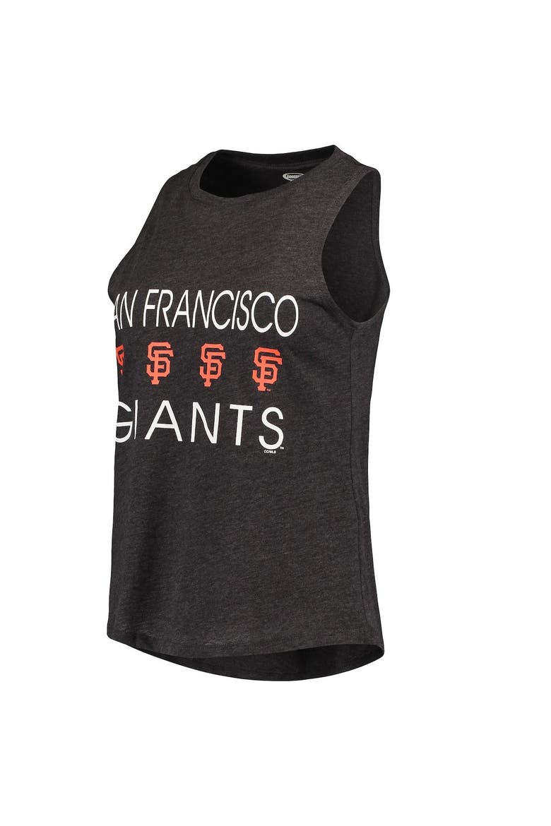 Women's Concepts Sport Orange/Black San Francisco Giants Meter Muscle Tank Top & Pants Sleep Set, Alternate, color, Orange