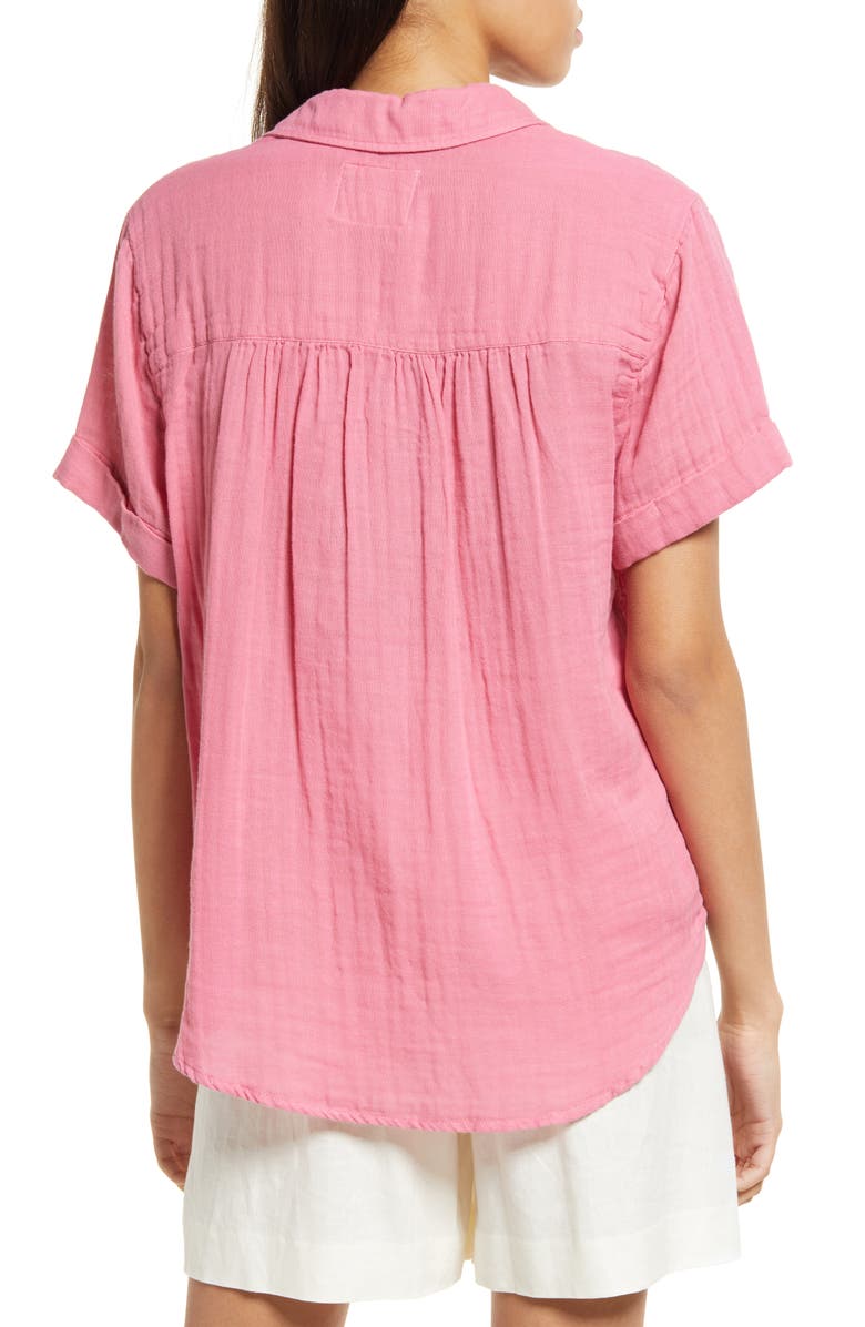 Rails Savannah Short Sleeve Organic Cotton Top, Alternate, color, 