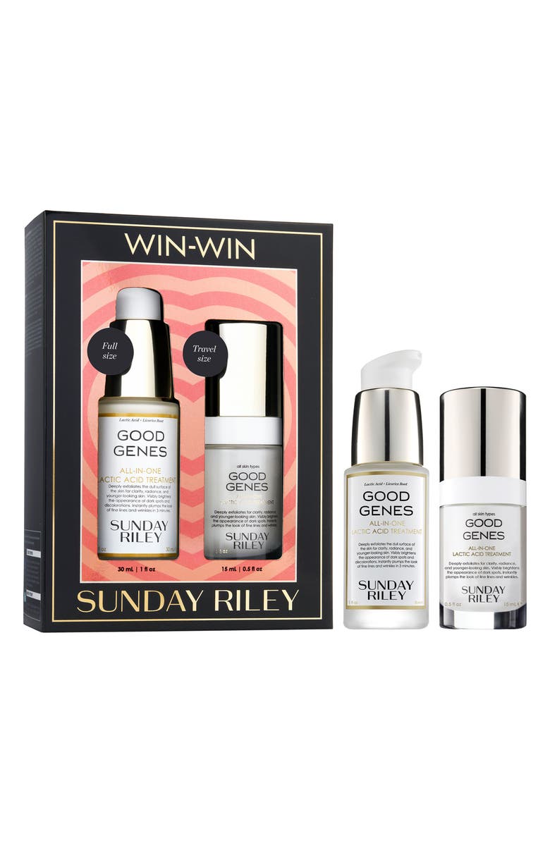 Sunday Riley Win-Win Good Genes Serum Set $128 Value, Main, color, 