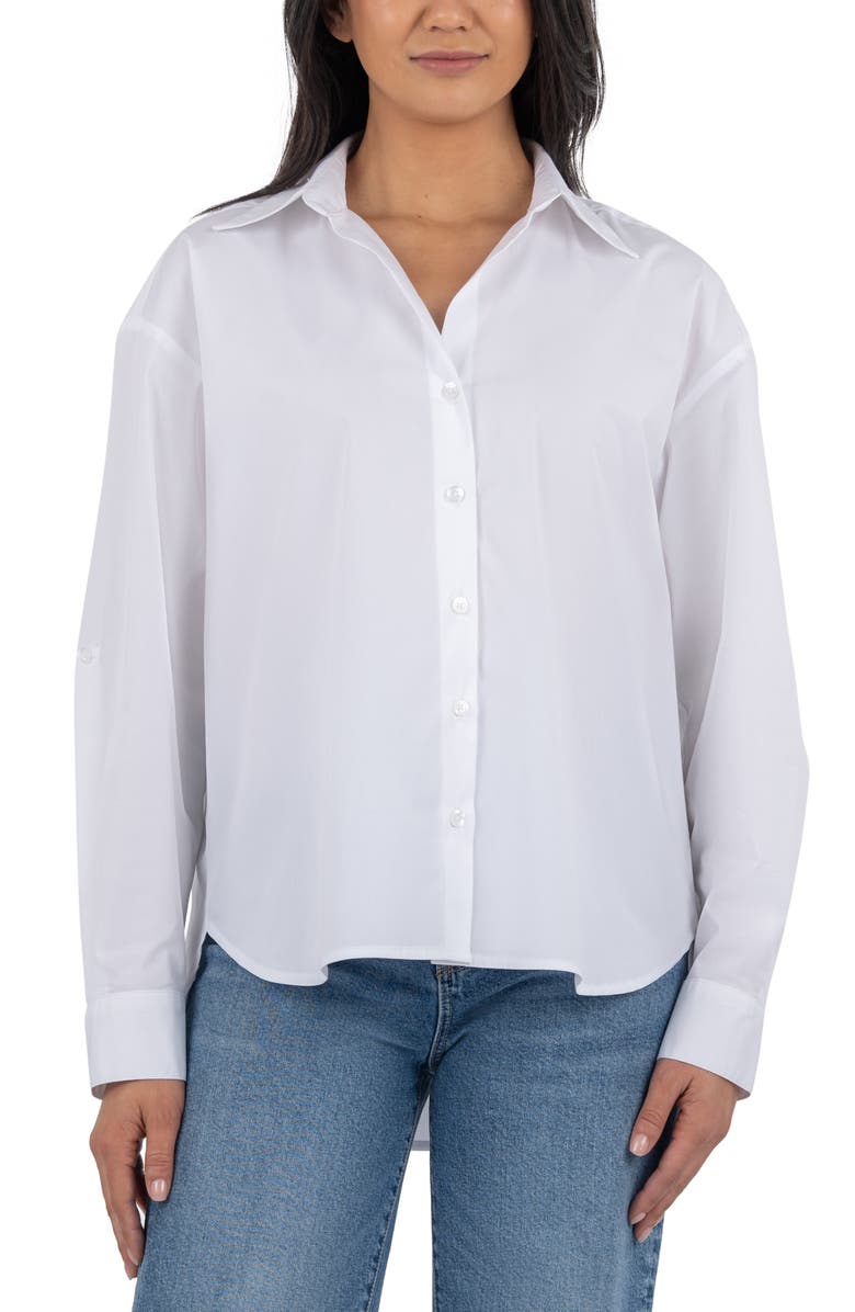 KUT from the Kloth Kaiya Boyfriend Shirt, Alternate, color, 