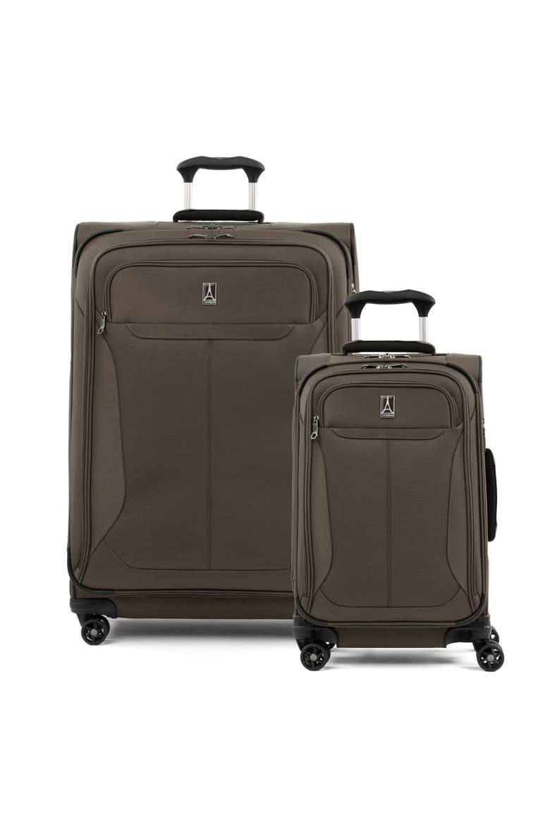 Tourlite Softside Expandable 2 Piece (21"/29") Spinner Luggage Set, Main, color, Espresso