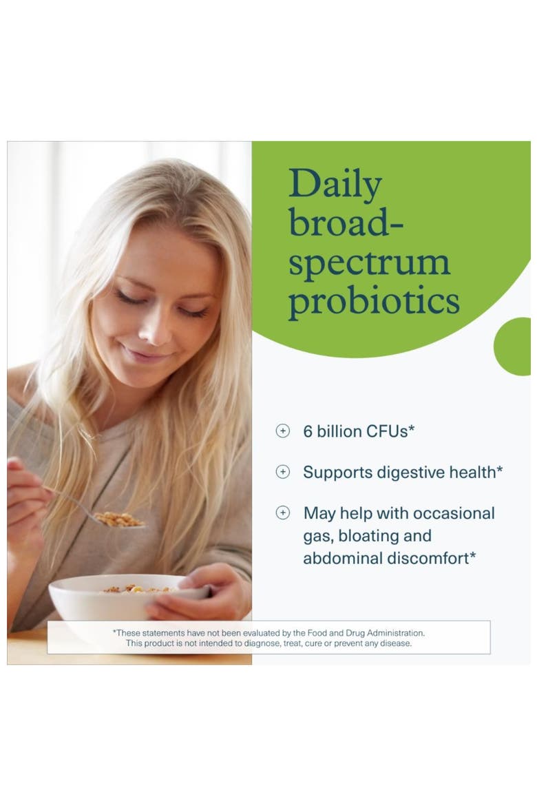 Spore Probiotic Gut Health Supplement with Prebiotics 60 Vegetarian Capsules, Alternate, color, None
