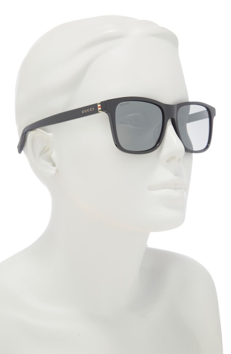 Gucci 54mm Square Sunglasses, Alternate, color,
