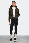 Canada Goose HyBridge® Wide Quilt Knit Hoodie Tonal Disc