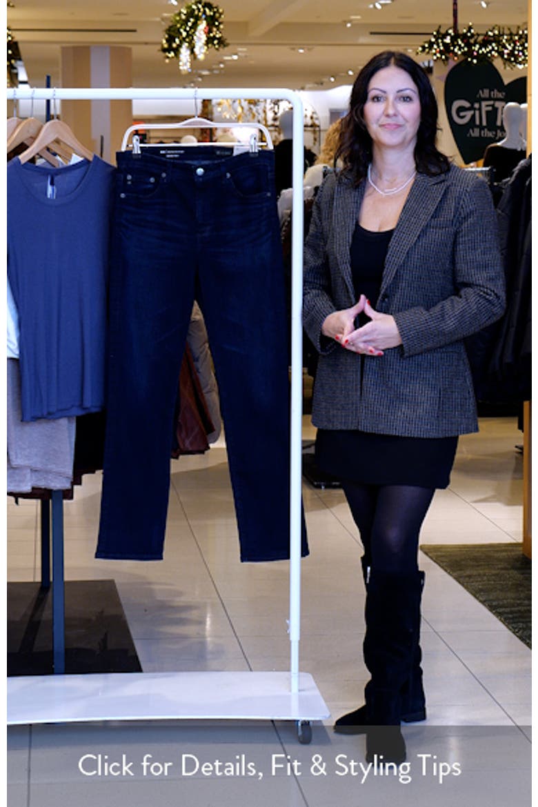 Mari Slim Straight Leg Jeans video