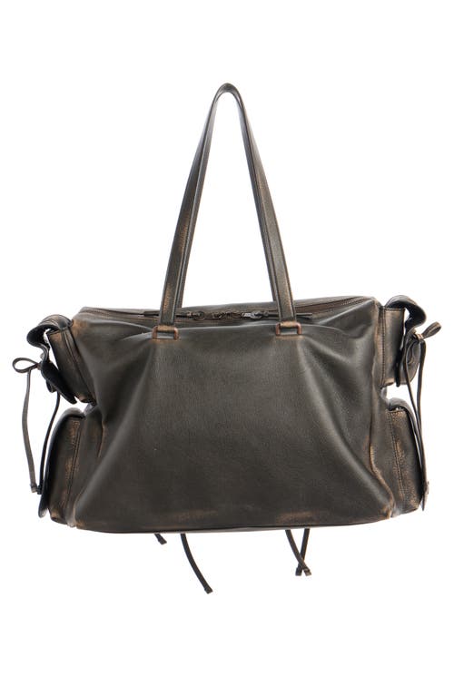 ACNE STUDIOS ACNE STUDIOS MULTIPOCKET WASHED LEATHER TOTE 