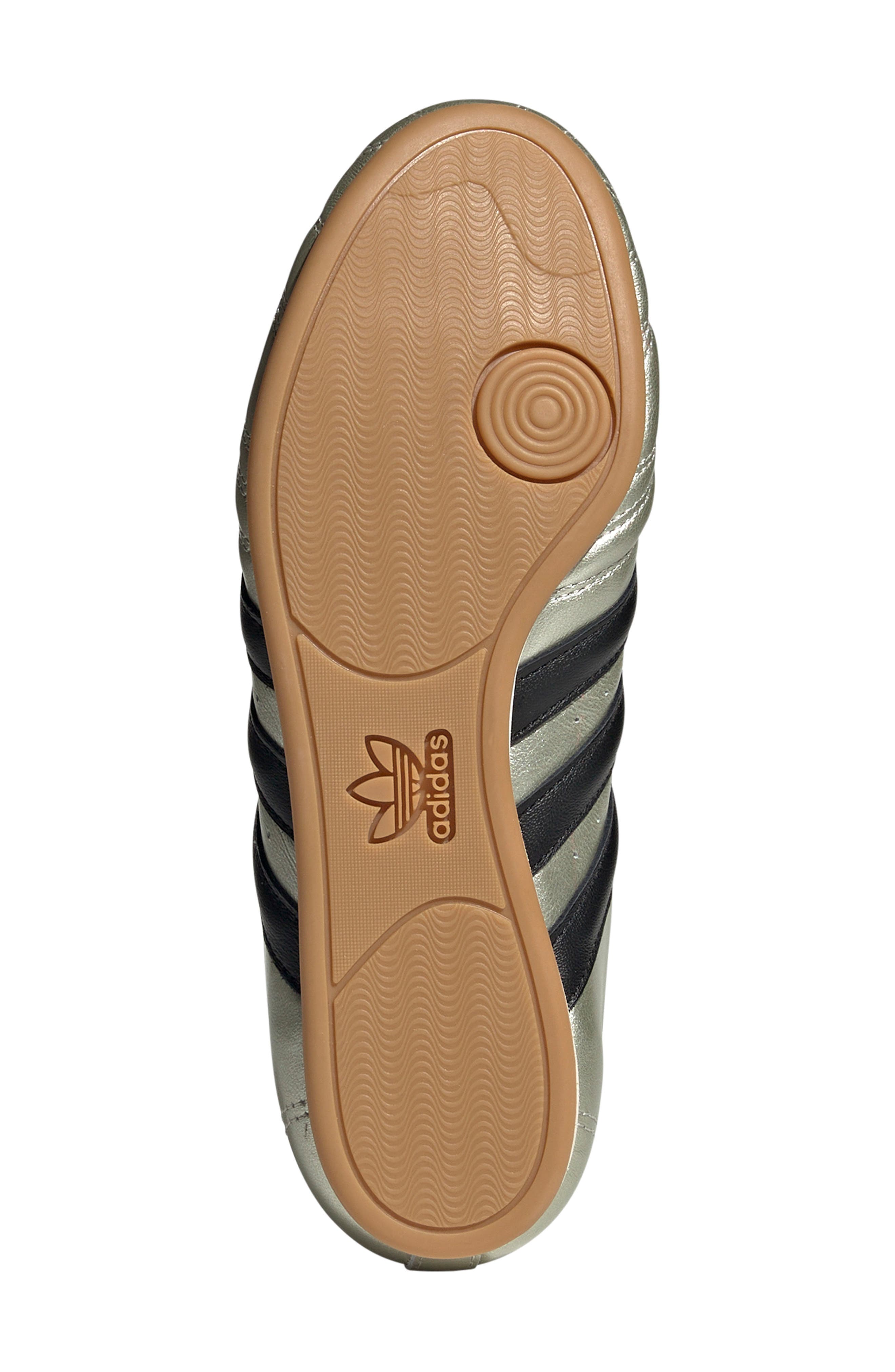 adidas Taekwondo Sneaker, Alternate, color, Silver/ Core Black/ Off White