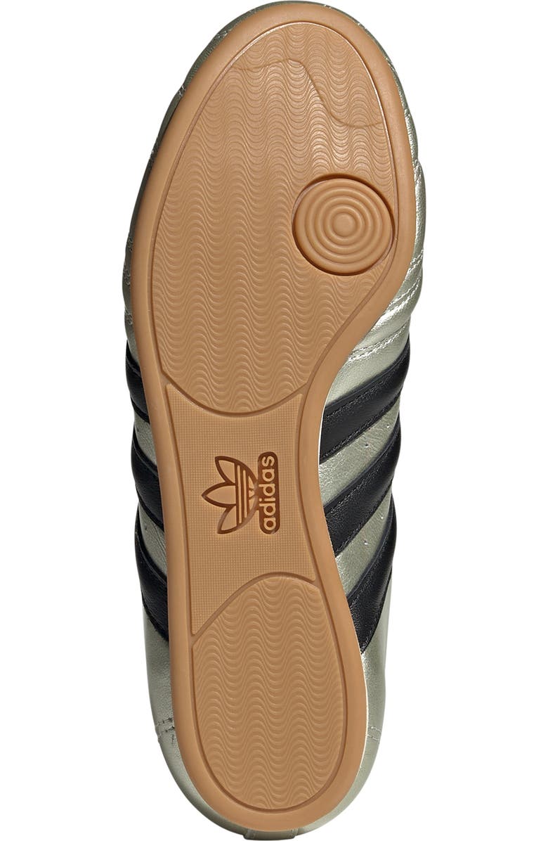 adidas Taekwondo Sneaker, Alternate, color, Silver/ Core Black/ Off White