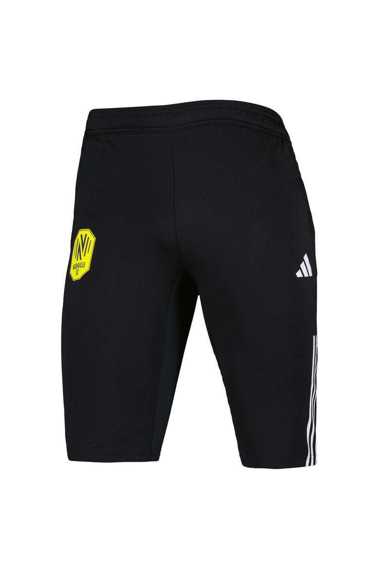 Men's adidas Black Nashville SC 2023 On-Field Training AEROREADY Half Pants, Alternate, color, Black