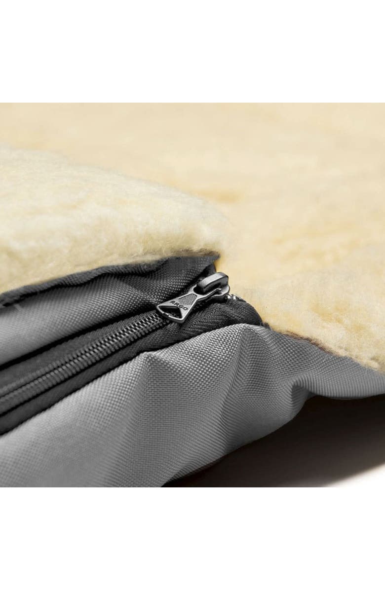 Cover Baby LLC Scandinavian Organic Wool Adjustable Footmuff, Alternate, color, Gray