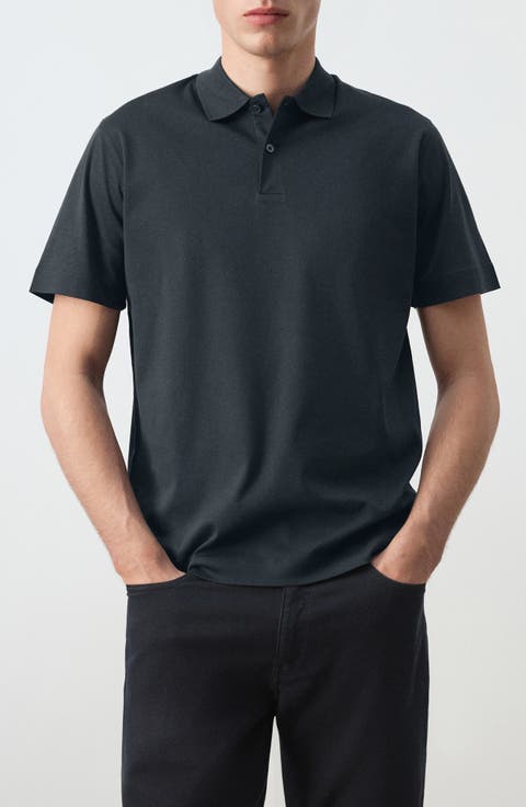 Fine Knit Cotton Polo