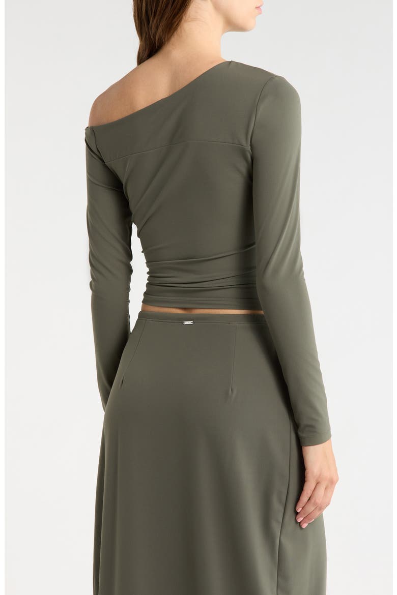 Cloud Off the Shoulder Drawstring Detail Top, Alternate, color, KAMBABA