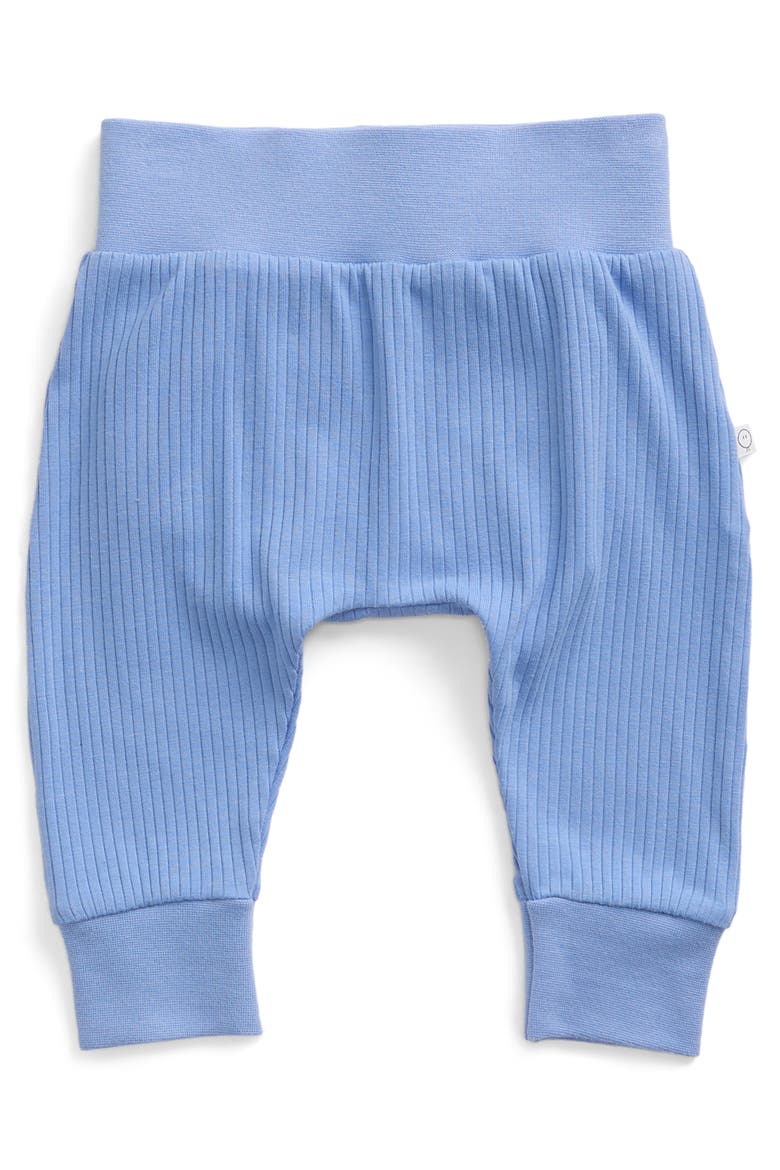 Ribbed Monkey Novelty Jogger, Alternate, color, Monkey & Hydrangea