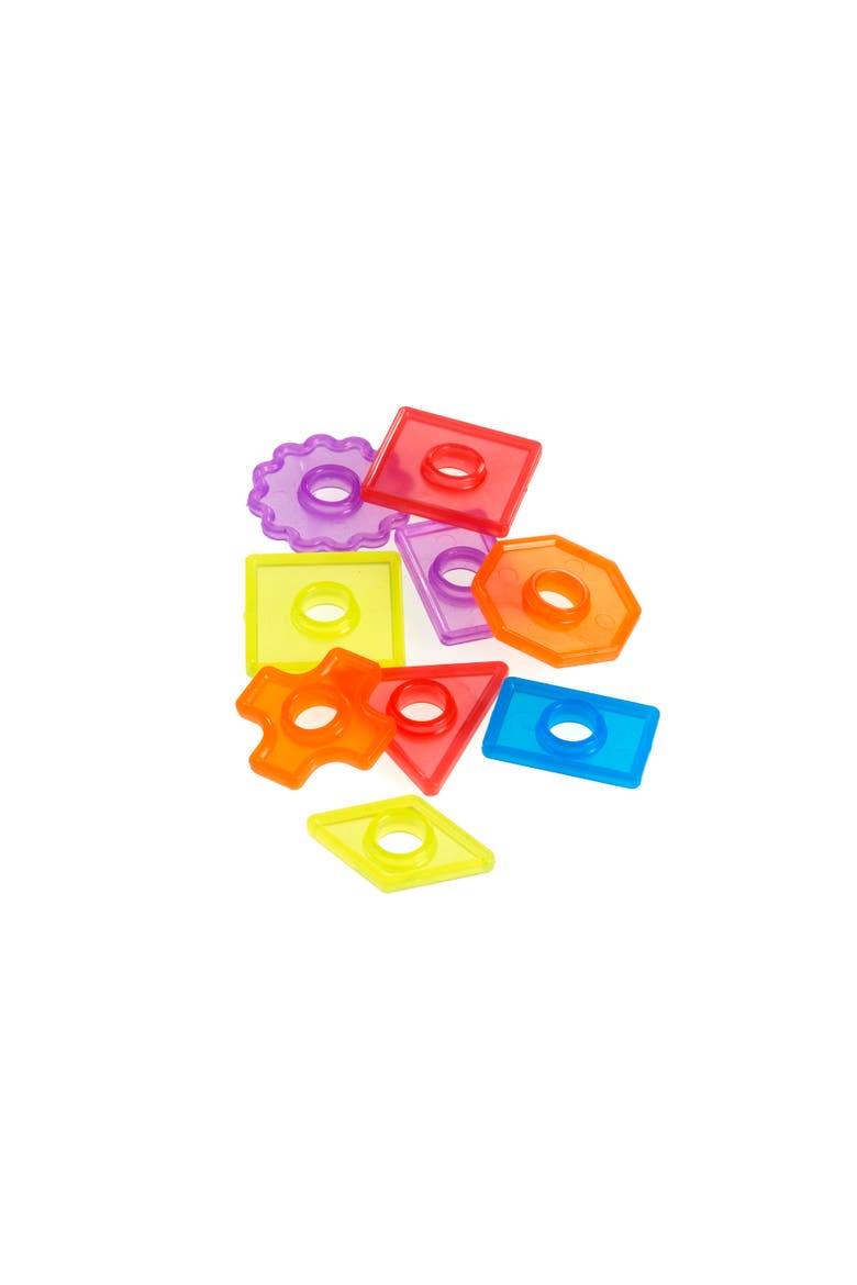 Translucent Sort And Shapes Abacolor, Alternate, color, Multi