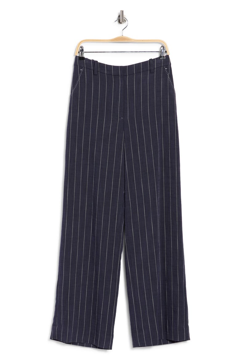 Tavar High Waist Wide Leg Pants, Main, color, MIDNIGHT STRIPE