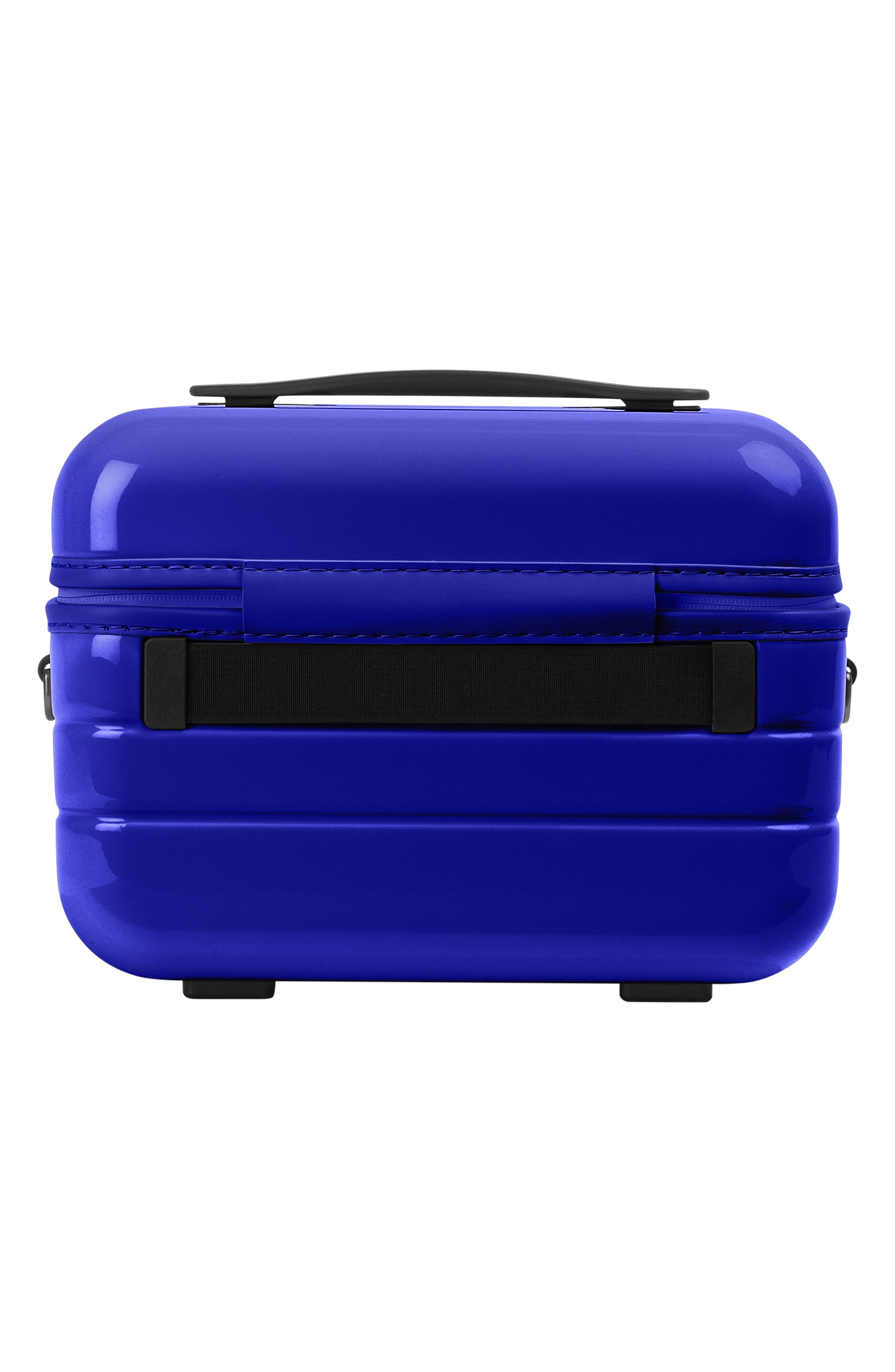 Away The Train Case, Alternate, color, Wave Blue
