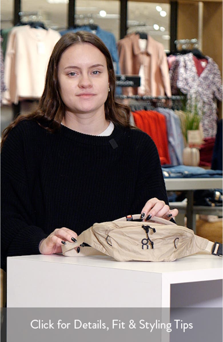 Nylon Ripstop Belt Bag, sales video thumbnail