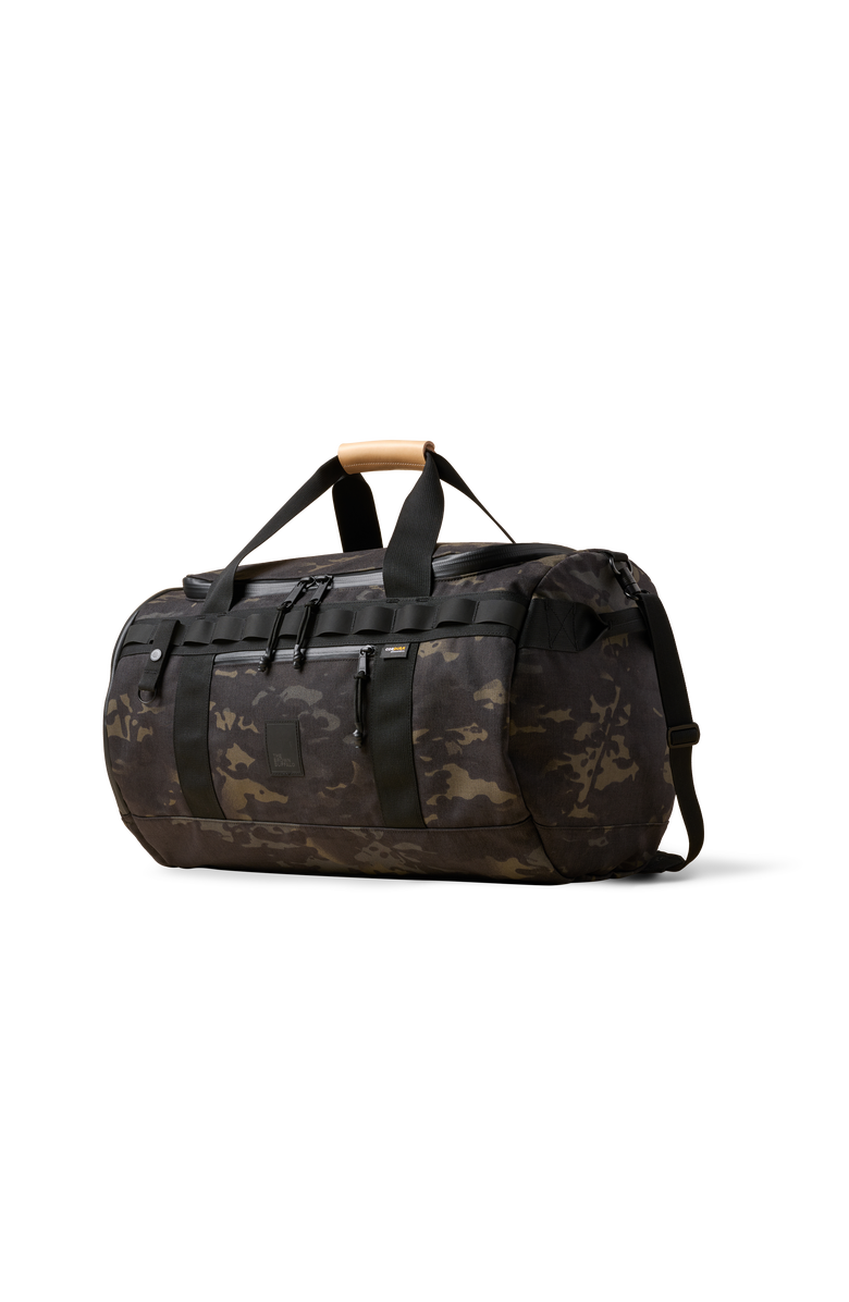 The Brown Buffalo Duffalo Duffle Bag, Main, color, Black-Grid