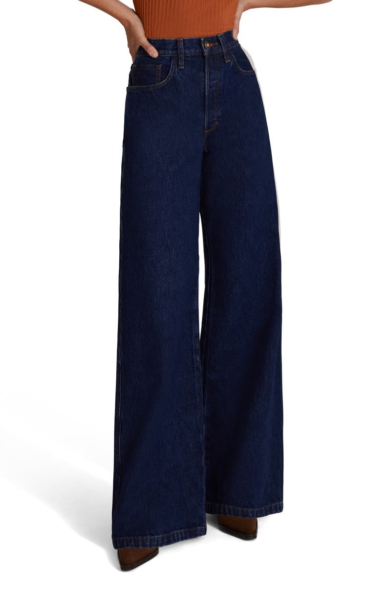 Favorite Daughter The Masha High Waist Wide Leg Jeans, Main, color, 