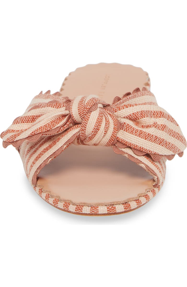 Loeffler Randall Shirley Bow Slide Sandal, Alternate, color,
