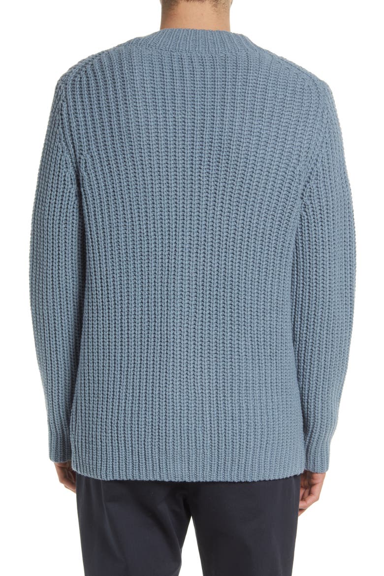 Heirloom Cardigan, Alternate, color, LIGHT ABYSS