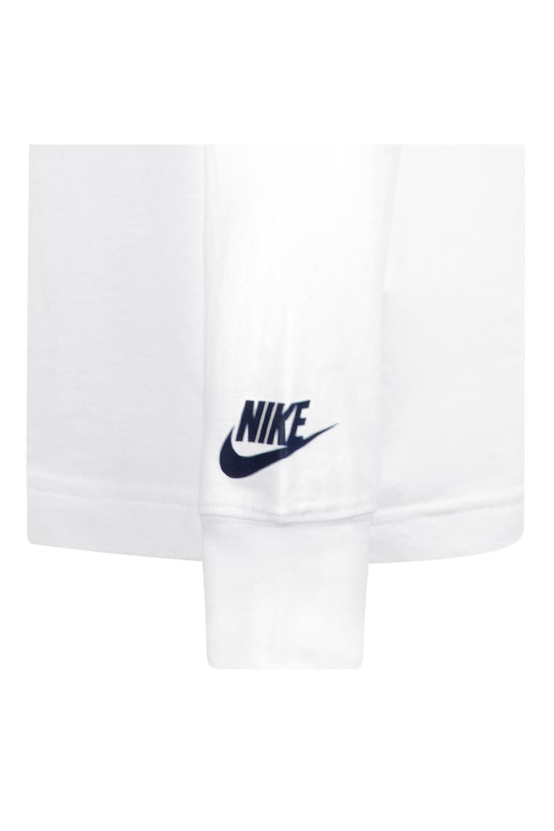 Kids' Futura Hazard Tread Long Sleeve T-Shirt, Alternate, color, WHITE