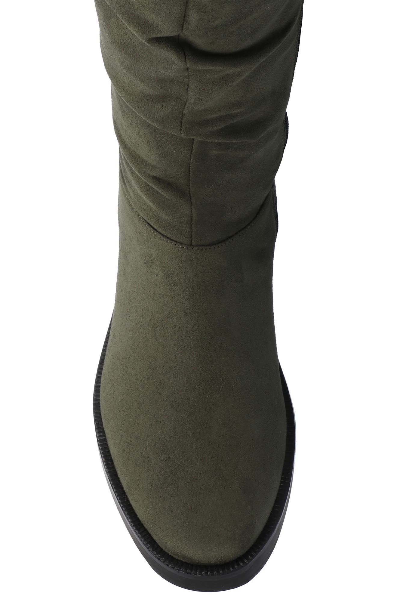 Journee Collection Miranda Boot, Alternate, color, Olive