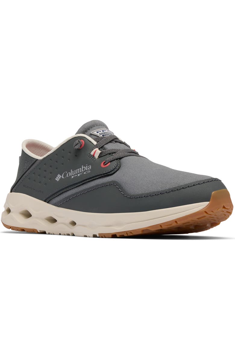 Columbia PFG Bahama X Relaxed<sup>™</sup> Sneaker, Main, color, Grill/ Sunset Red