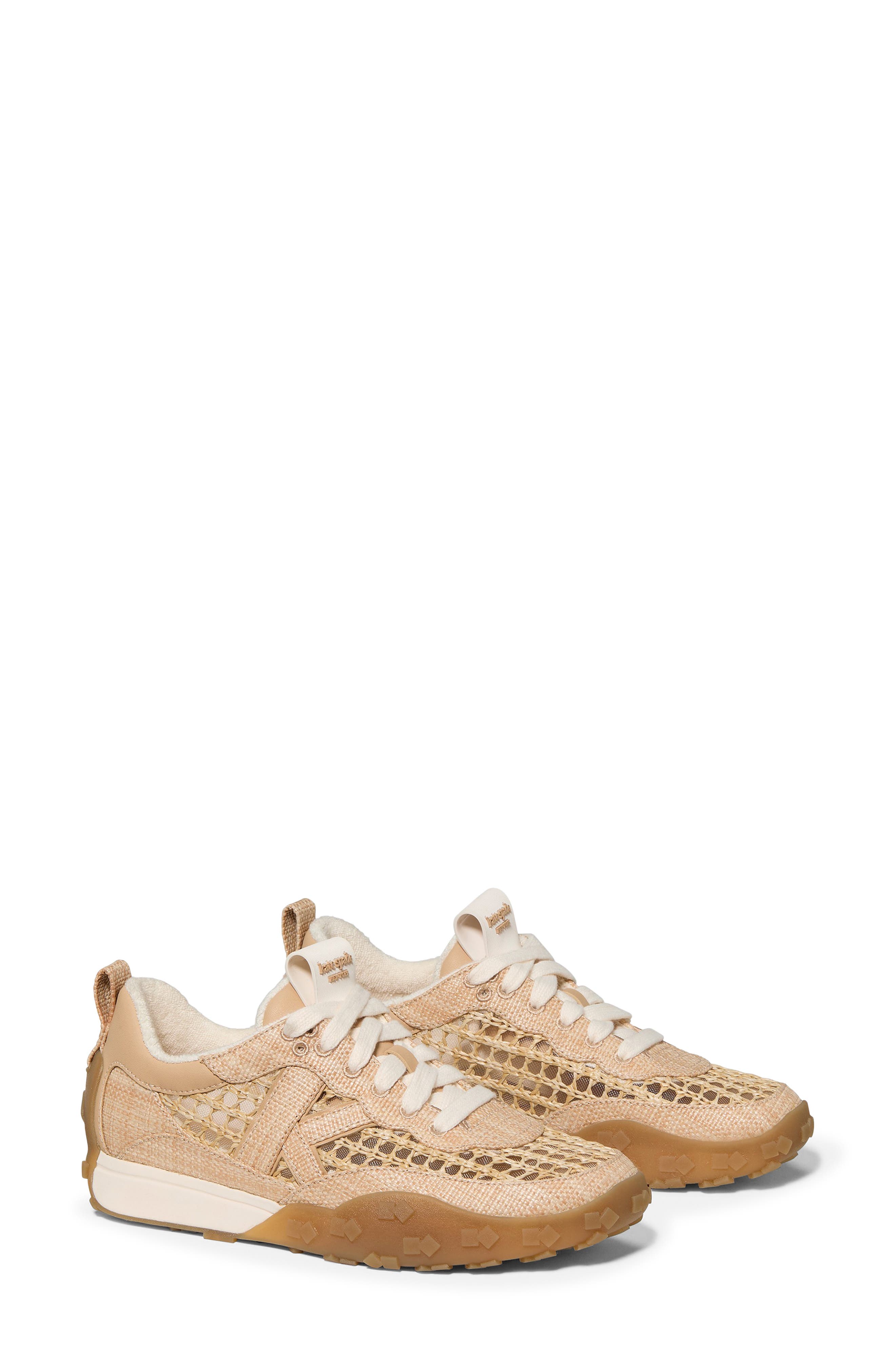 Kate Spade New York kate raffia high top sneaker, Alternate, color, 