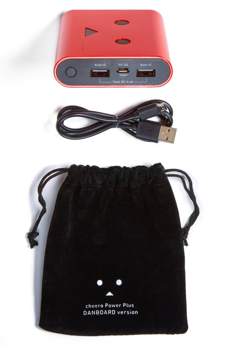 cheero Power Plus 13400mAh Dual USB Charger Power Bank, Alternate, color,