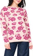 GIBSONLOOK Relaxed Fit Intarsia Sweater