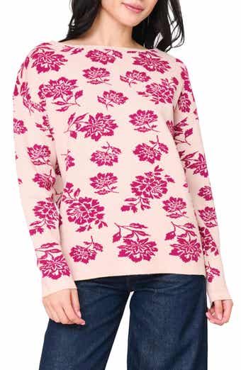 Relaxed Fit Intarsia Sweater