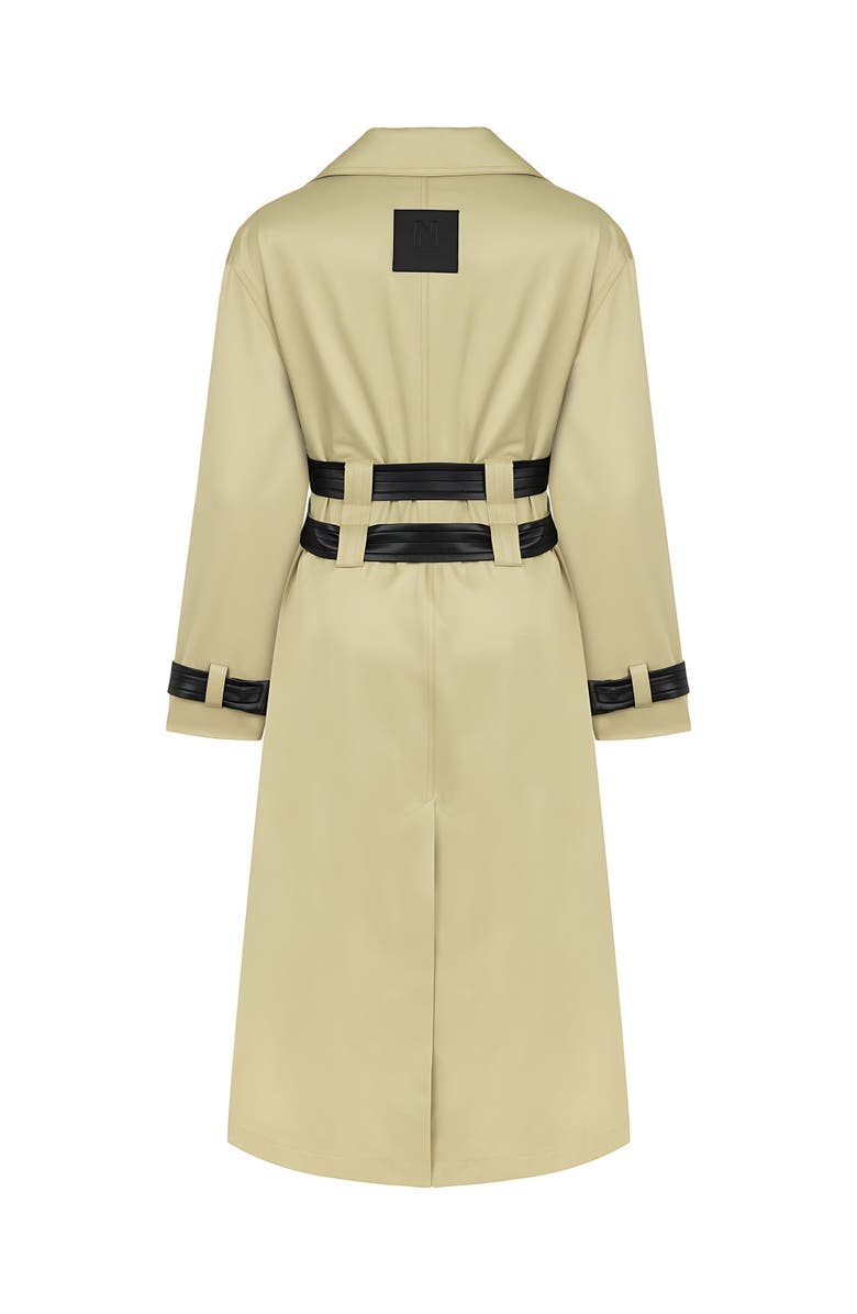 Nocturne Double Sided Belted Trench Coat, Alternate, color, 