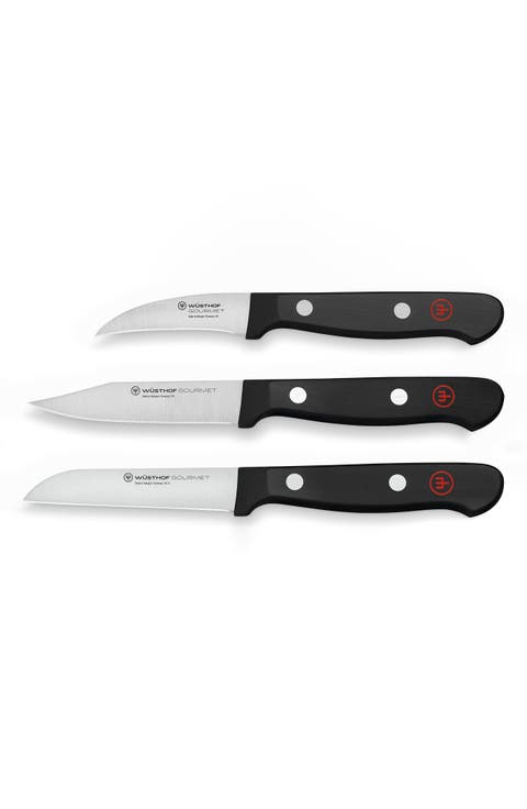 Gourmet 3-Piece Paring Knife Set