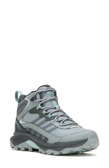 Merrell Speed Strike 2 Mid Waterproof Hiking Boot In Monument