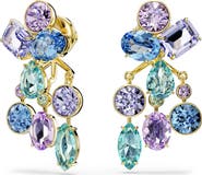 Swarovski Gema Crystal Jacket Earrings