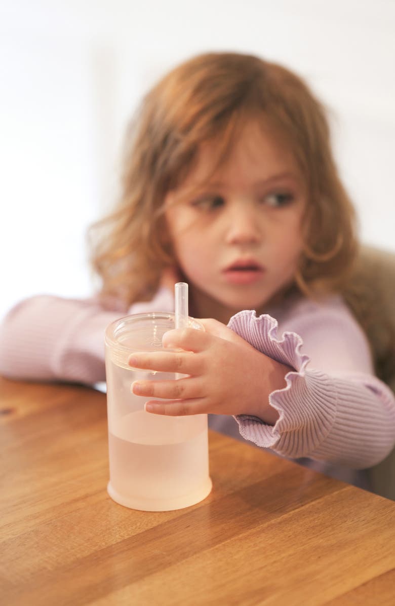 Olababy 4-Pack Easy Sipping Straw Cups, Alternate, color, Lemon/ Mint