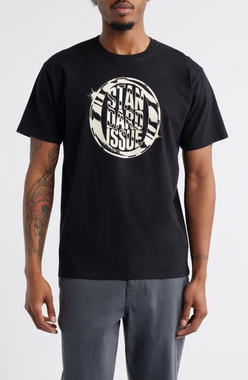 Standard Issue Medallion Graphic T-shirt In Black