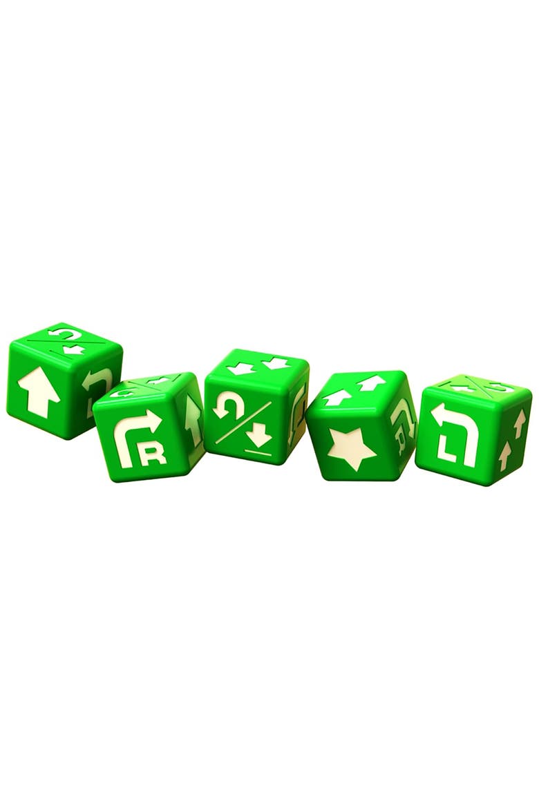 Robo Rally Dice, Competitive Racing Robot Board Game, Alternate, color, Multicolored