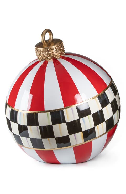 Jolly Stripe Outdoor Ornament