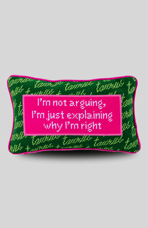 Taurus Needlepoint Pillow