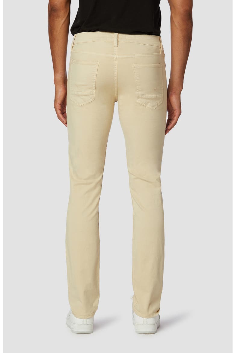 Blake Stretch Twill Slim Straight Fit Pants, Alternate, color, LT BEIGE