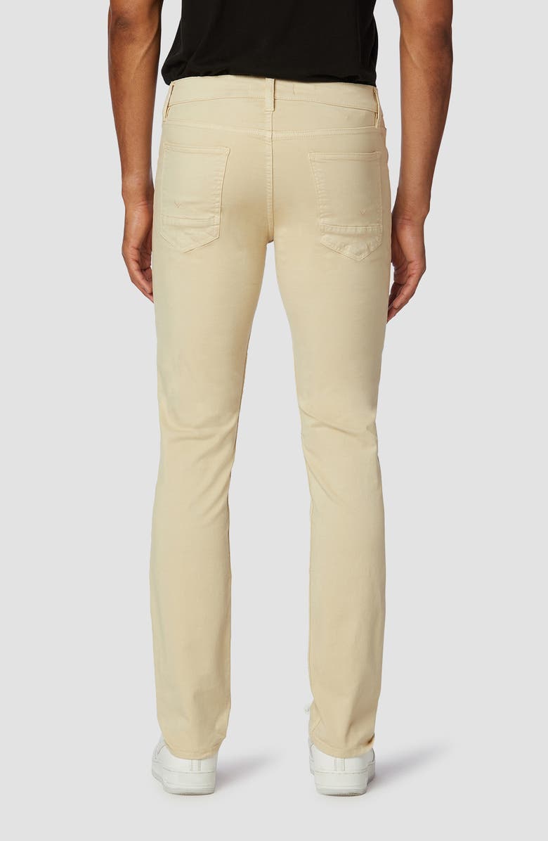 Hudson Jeans Blake Stretch Twill Slim Straight Fit Pants, Alternate, color, Lt Beige