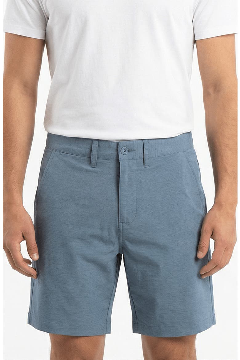 Hybrid Stretch Shorts, Main, color, BLUE