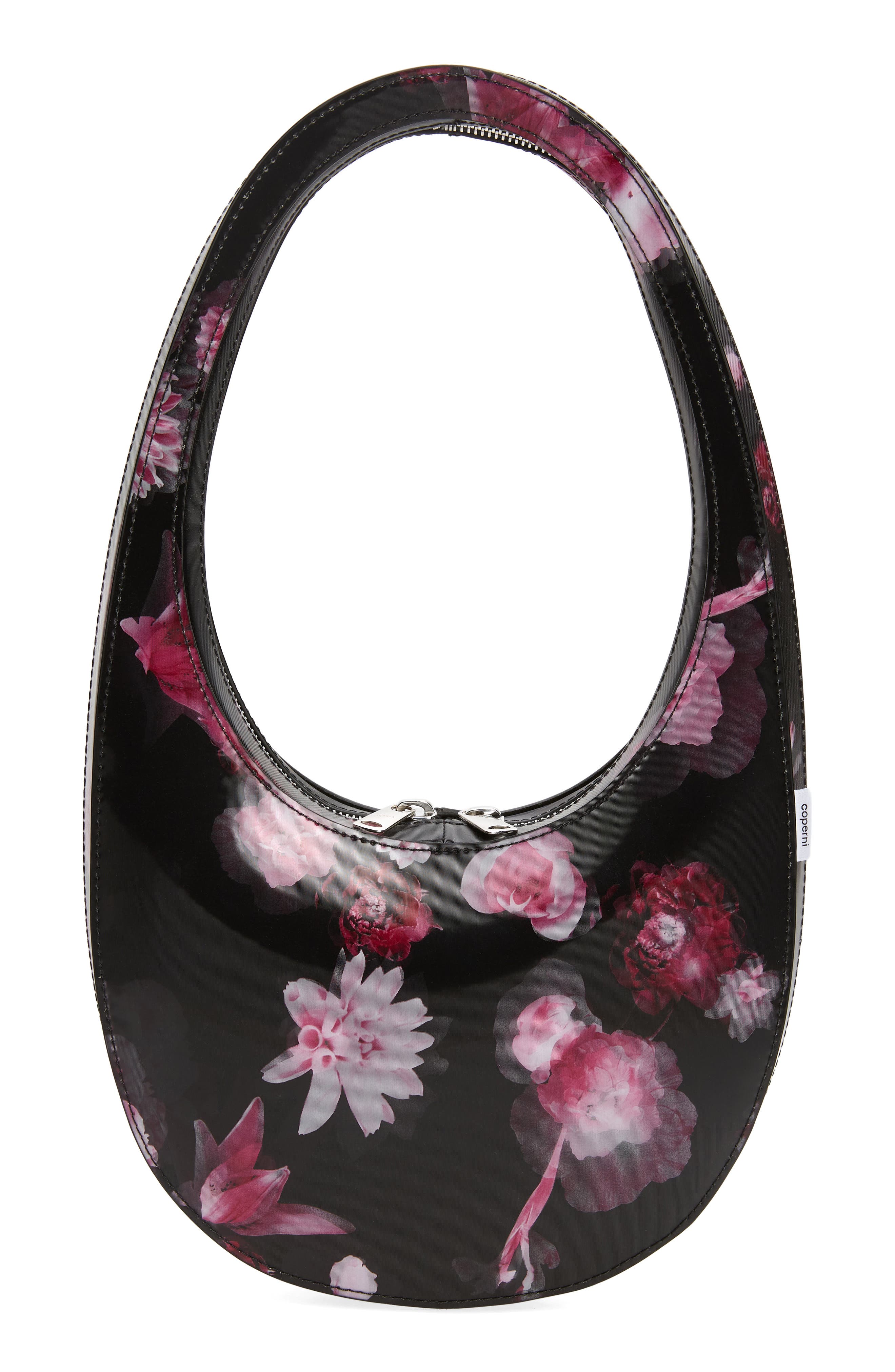 Coperni Swipe Holographic Top Handle Bag, Main, color, 