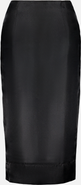 SAEMDI Organza Pencil Skirt