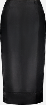 SAEMDI Organza Pencil Skirt