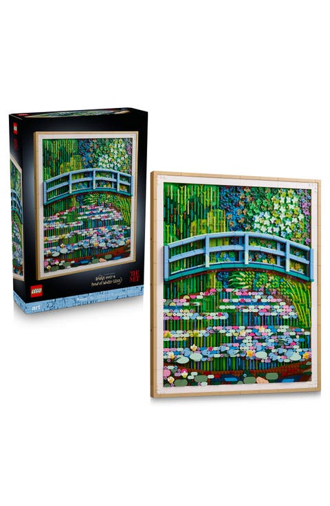 Art Claude Monet - Bridge over a Pond of Water Lilies 31220 Building Set