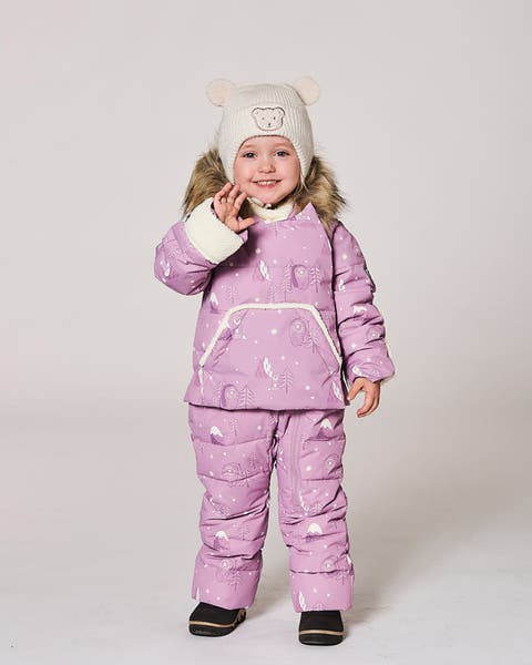 One-Piece Snug Snowsuit Designed for Car Seat Bear (Baby)