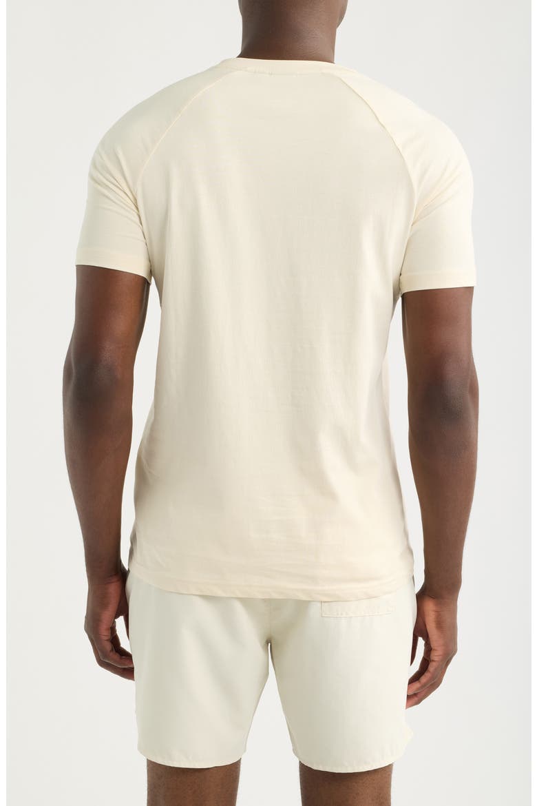 Slim Fit Solid Cotton T-Shirt, Alternate, color, OPEN WHITE